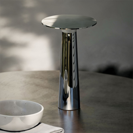 Lix Glossy Dim to Amber Lamp